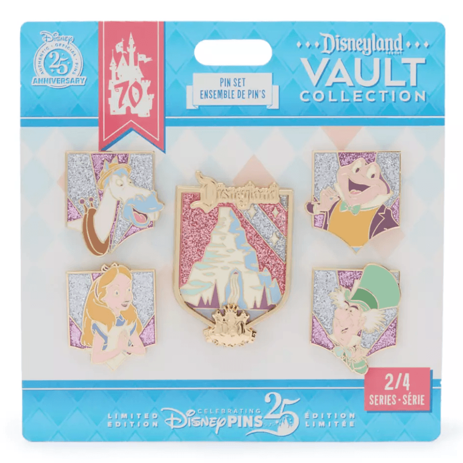 Disneyland 70th Anniversary Vault Collection - Fantasyland (Set 2) front
